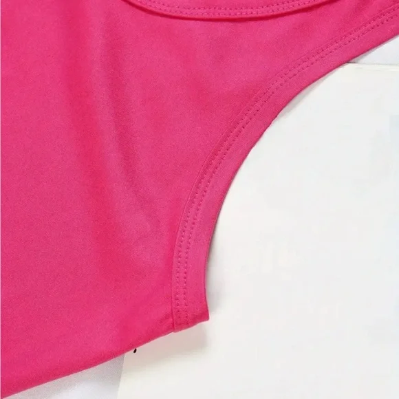 Women's Pink Graphic Tank Top - Picture 4 of 5
